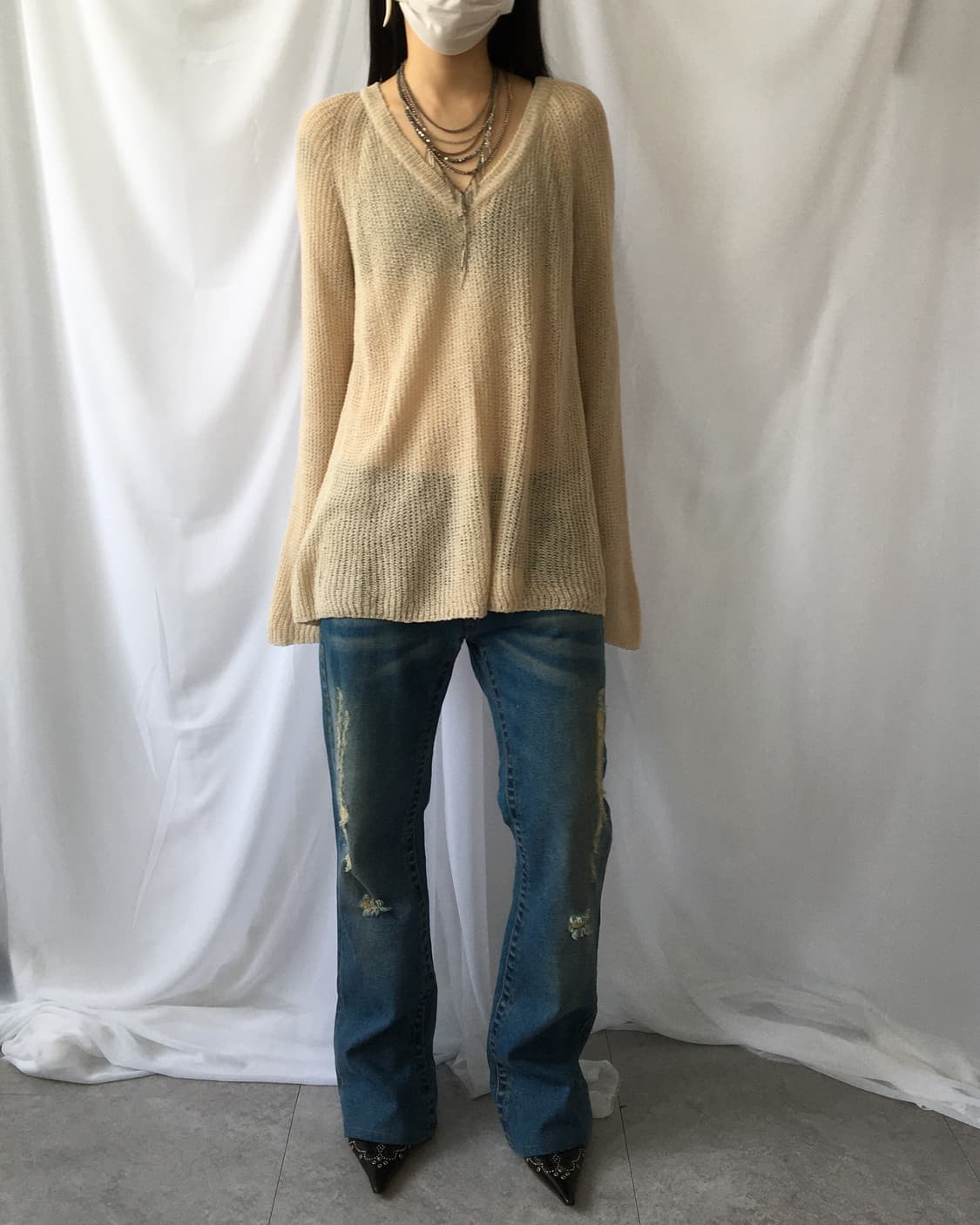 Punching knit 상품이미지6