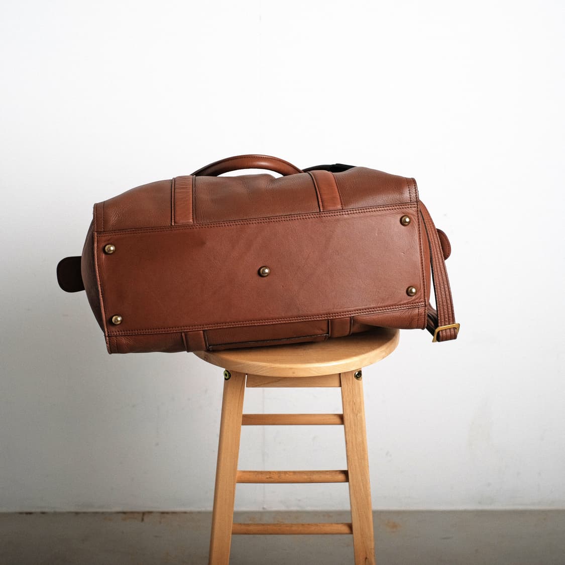 요시다 포터 바론 브라운 레더 투웨이 보스턴백 상품이미지10