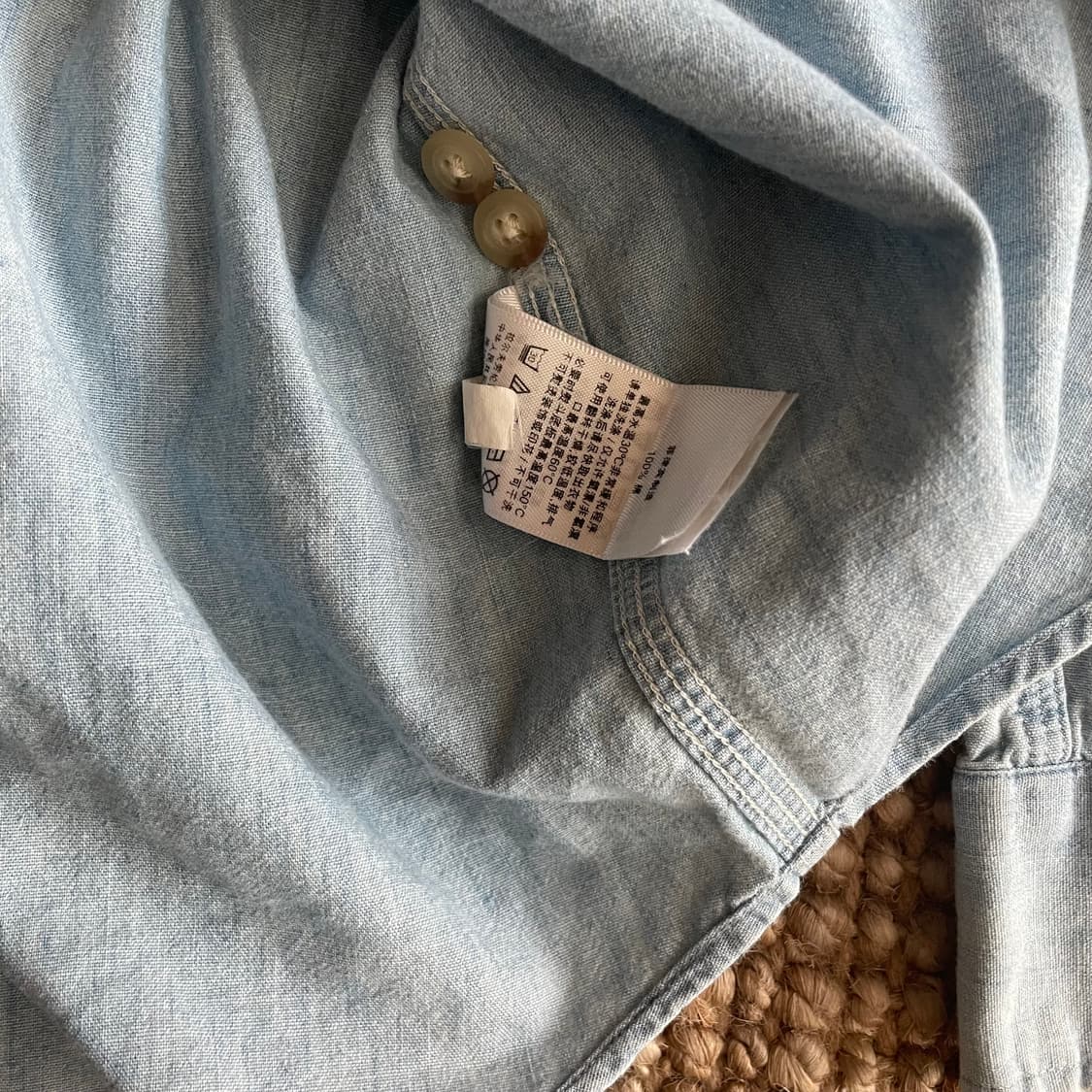 폴로 랄프로렌 스웨이드 패치 워크셔츠 상품이미지6