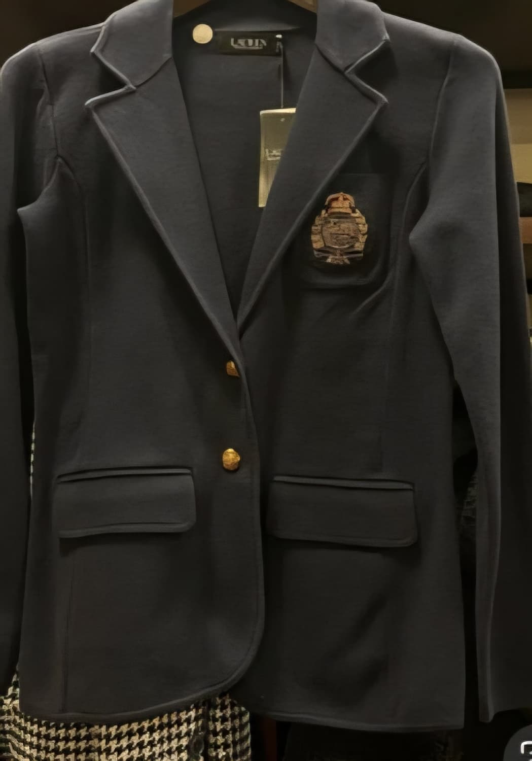 랄프로렌 금장자수 니트 66~77 블랙라벨 상품이미지3