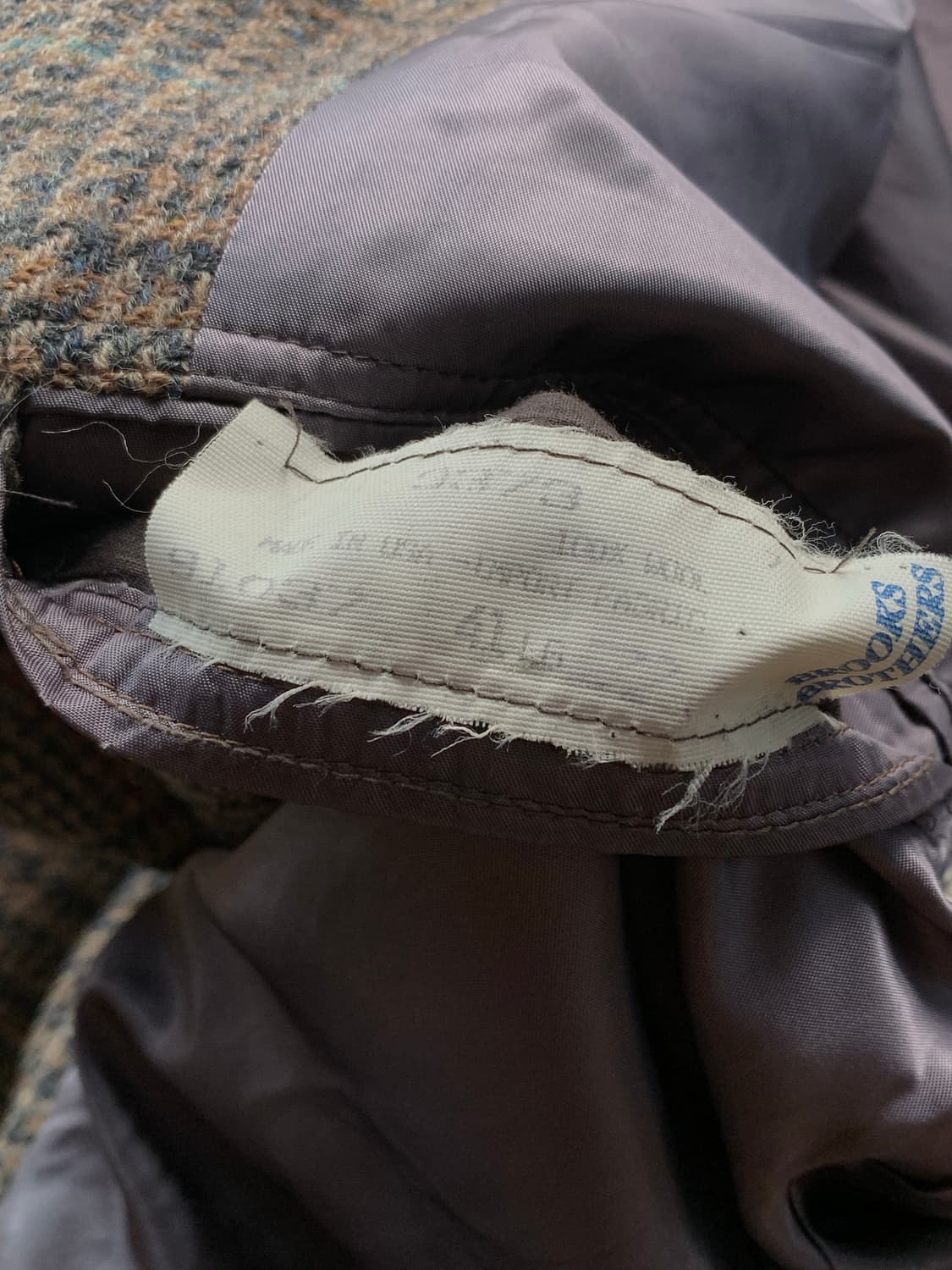 80s 브룩스 브라더스 메이커스 울 스포츠 자켓 41LG 상품이미지4