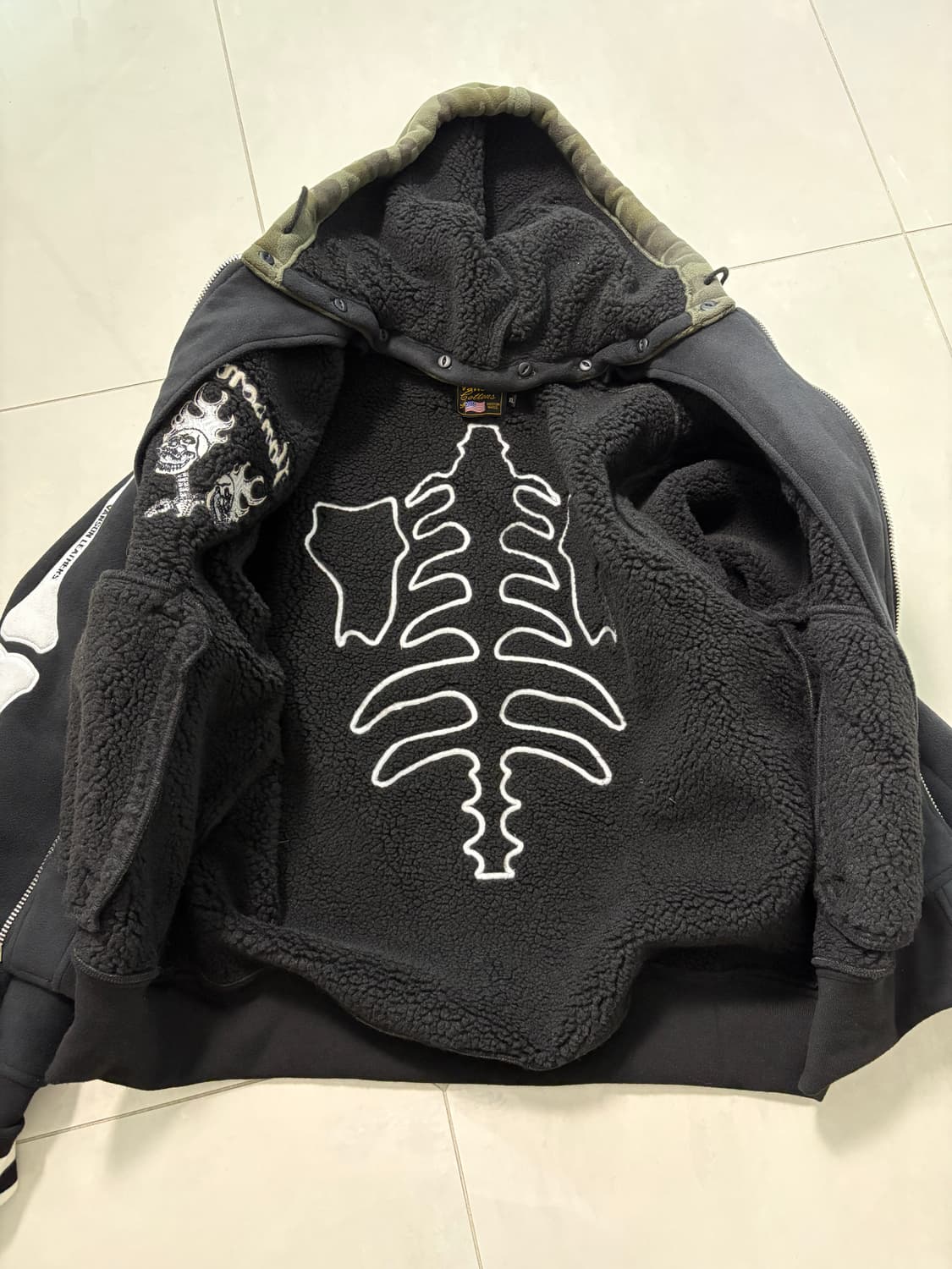 예약/ X AAO crop varsity jacket 크롭 바시티 자켓 상품이미지7