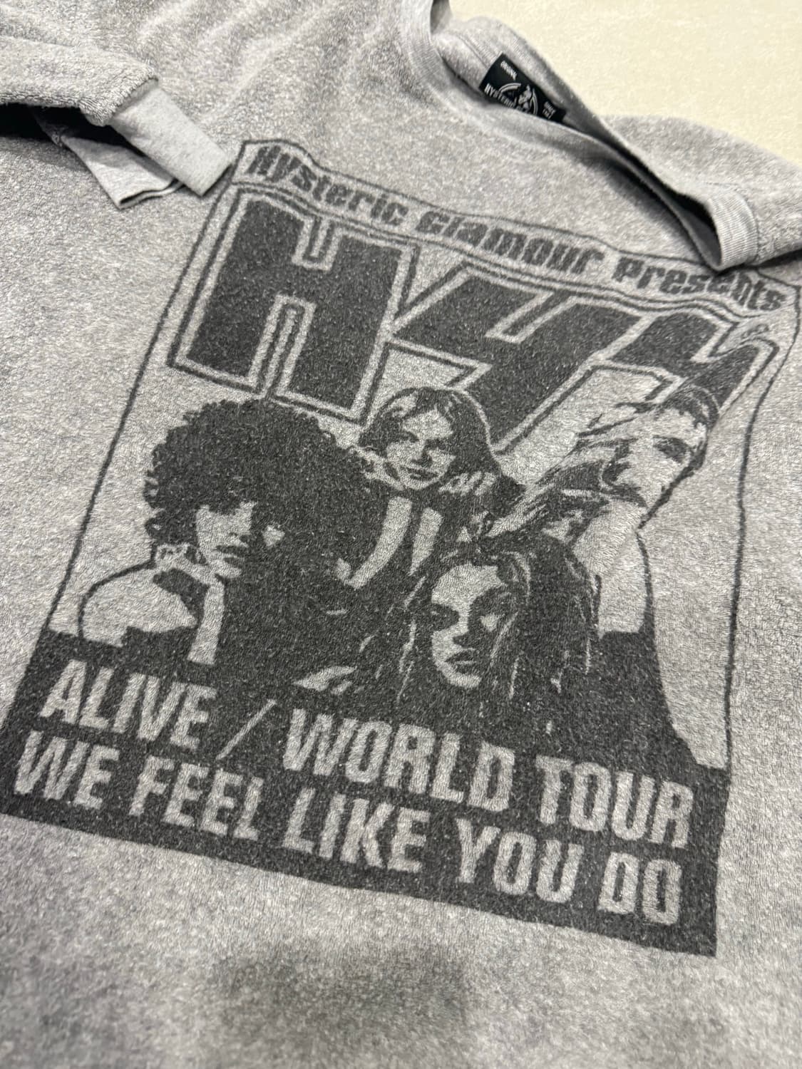 히스테릭 글래머 테리 원단 히스걸 맨투맨 스웨터 상품이미지3