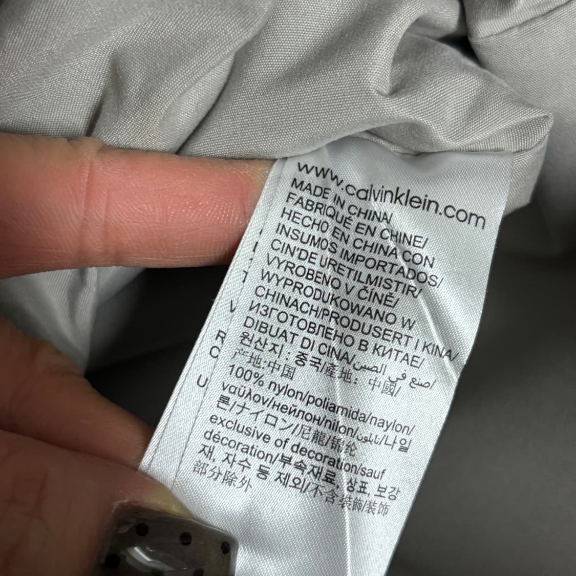 Calvin Klein Nylon Backpack 캘빈클라인 CK 백팩 상품이미지5