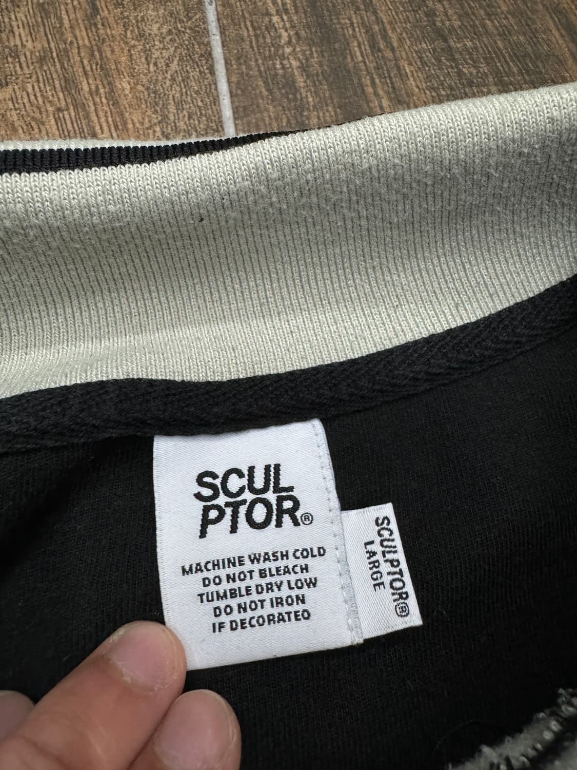 스컬프터 벨루어 벨벳 사커 저지 상품이미지9