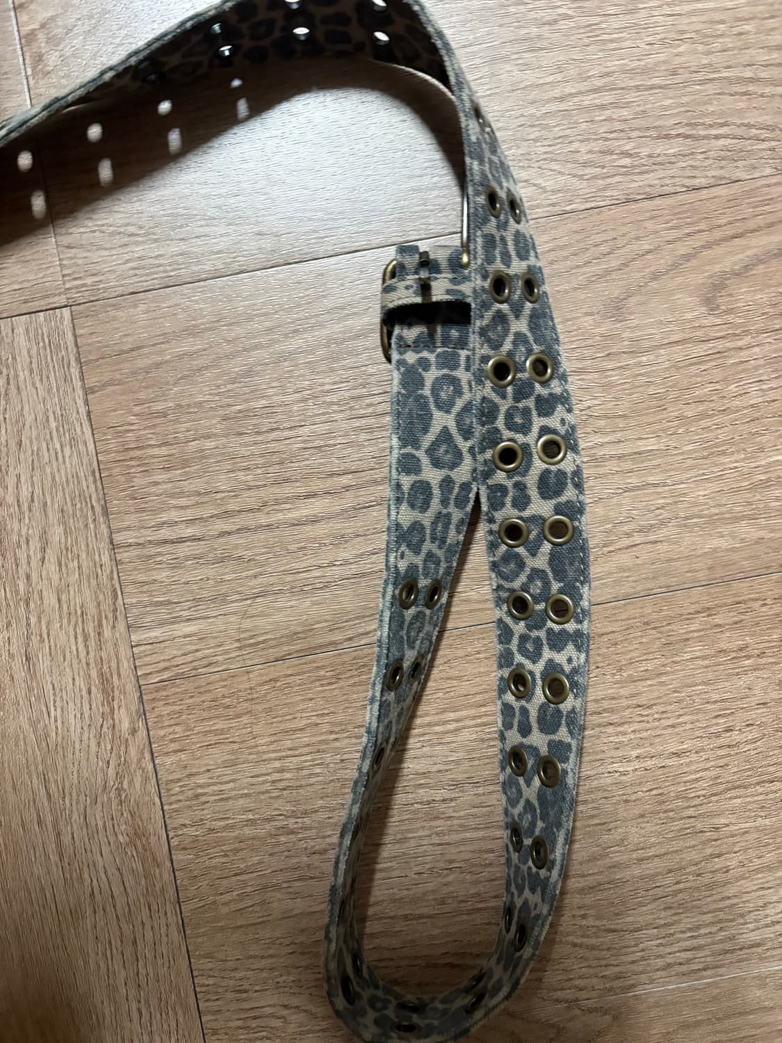 호주 glue 호피 무늬 벨트 상품이미지2
