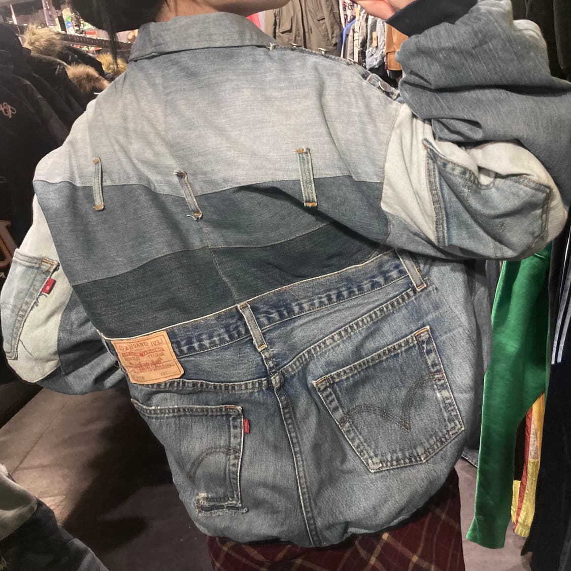 [IM]리바이스 리메이크 카라 데님자켓 상품이미지7