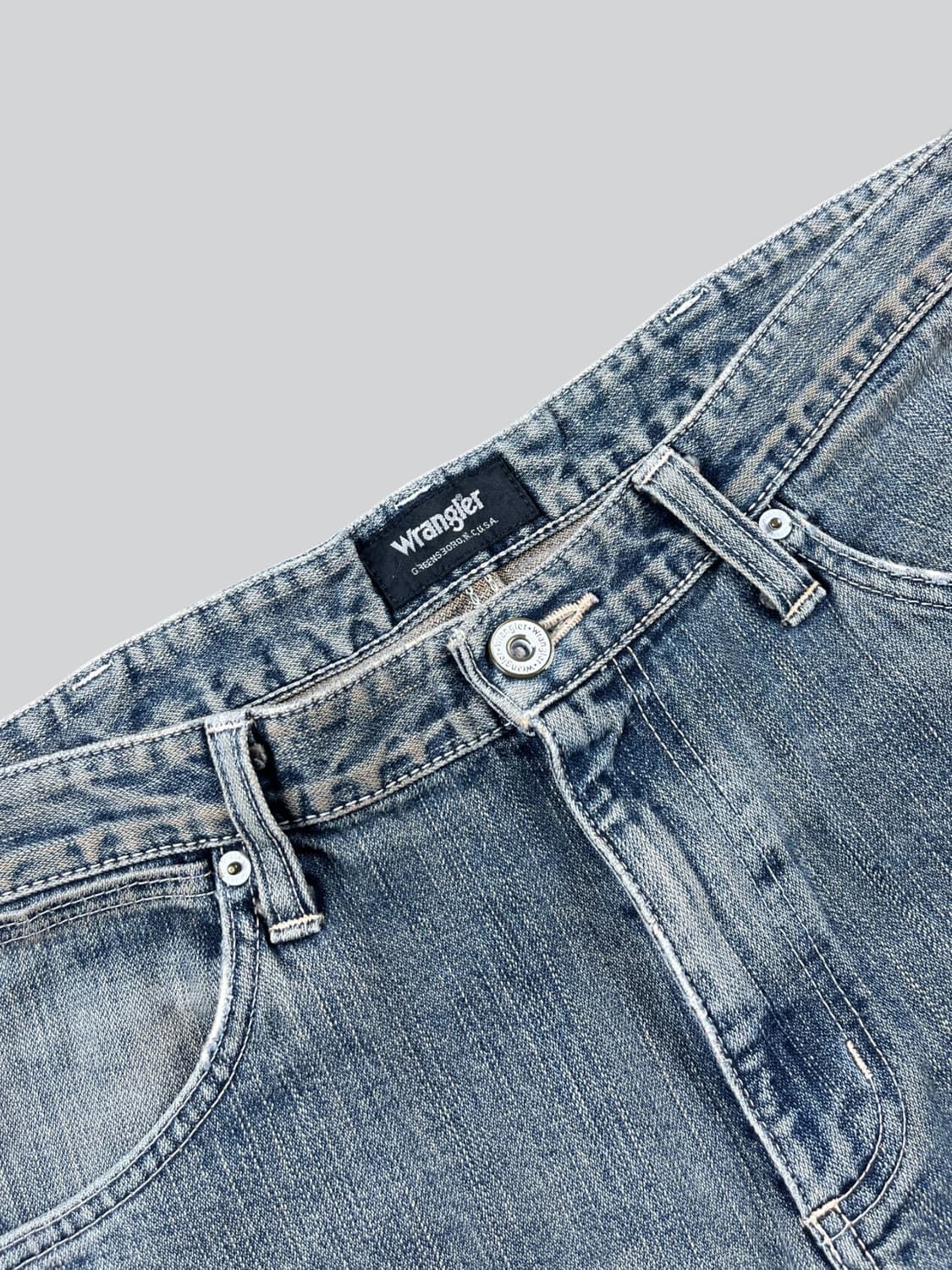 랭글러 세미 부츠컷 데님팬츠 상품이미지4