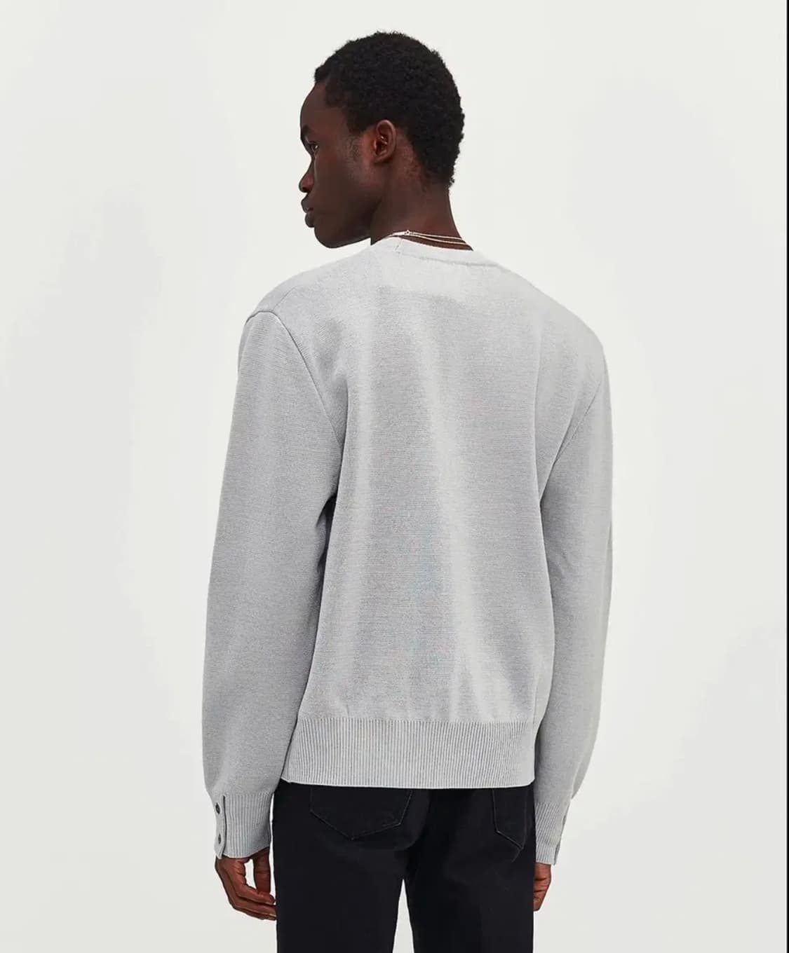 엘무드 오디너리 크롭 가디건 클라우드 50 상품이미지2