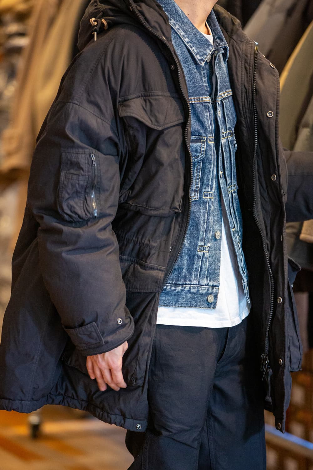 21aw KRUPA FIELD DOWN JKT (NY/C) 상품이미지10