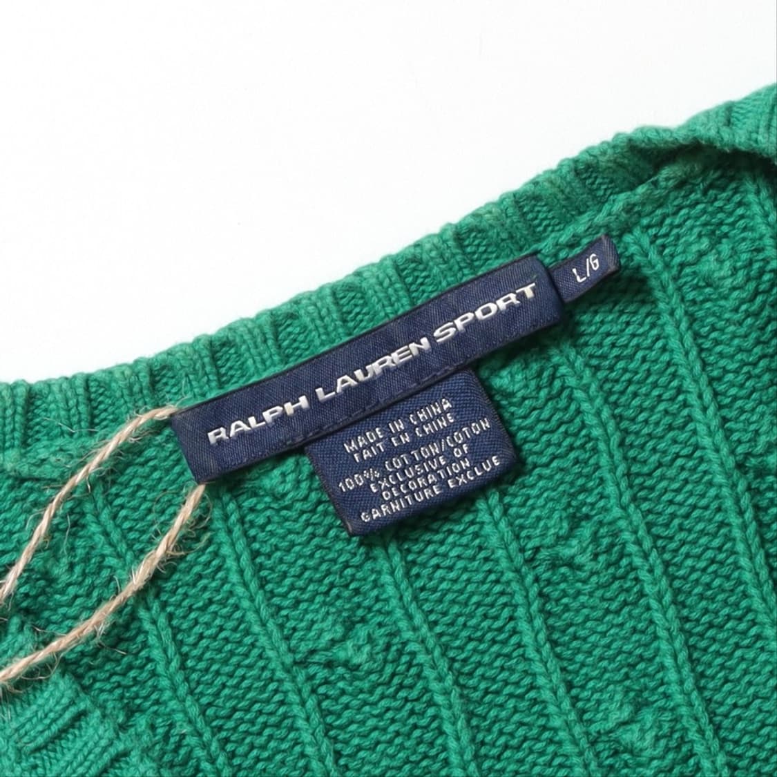랄프로렌 스포츠 Ralph Lauren Sport V-neck Cable 상품이미지7