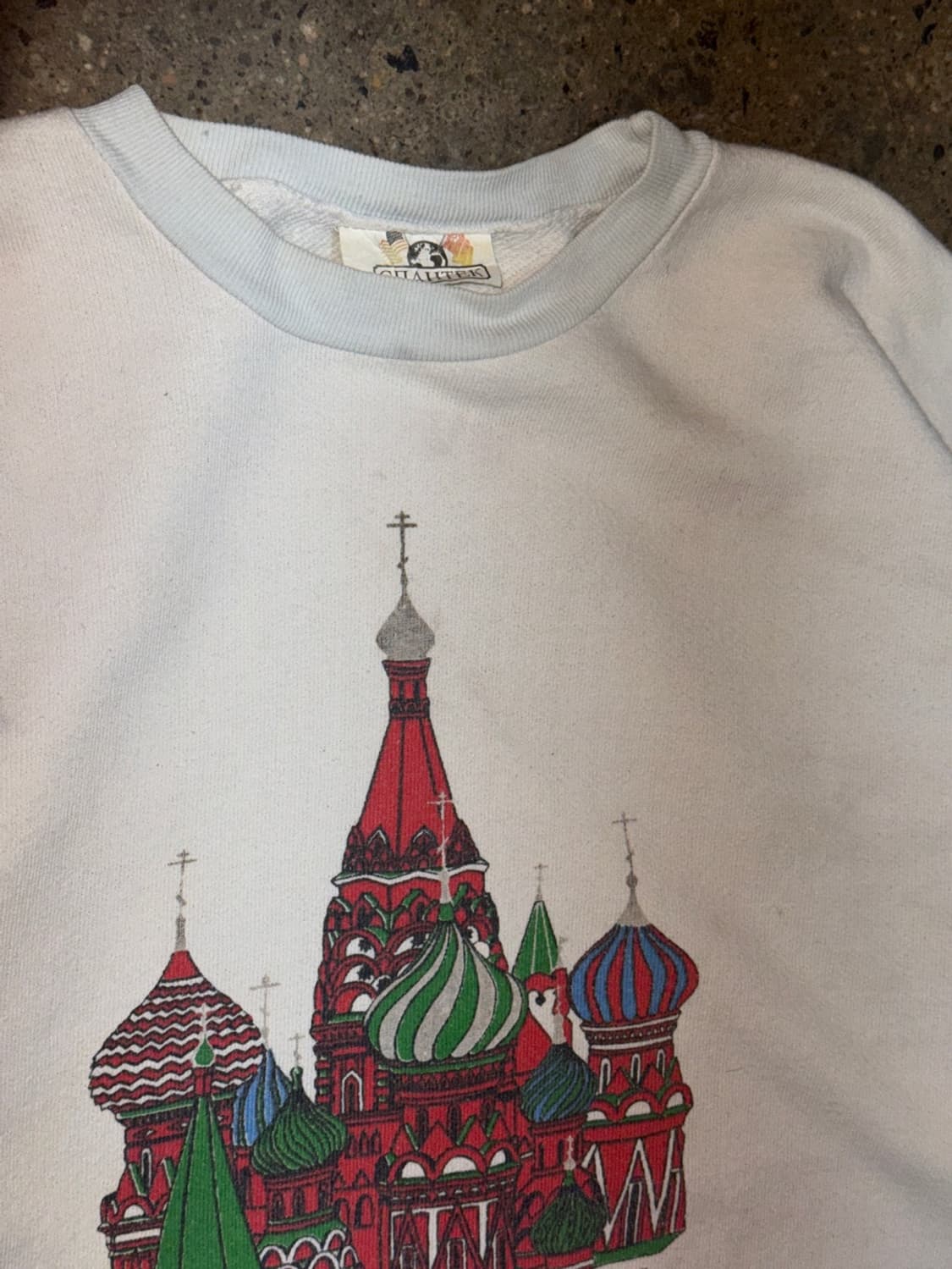 80s Vntg Sweatshirt Made In USSR 상품이미지4