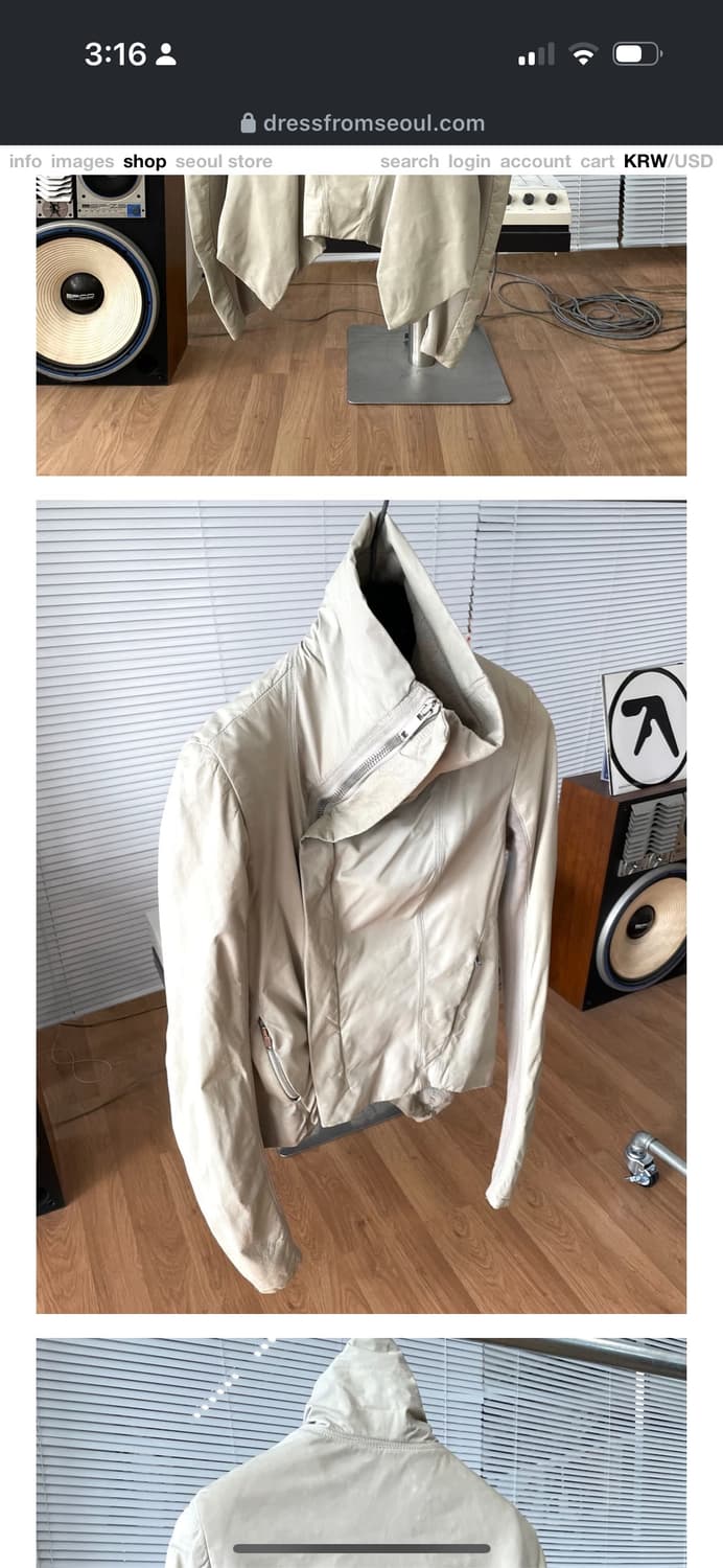 릭오웬스 자켓 상품이미지3