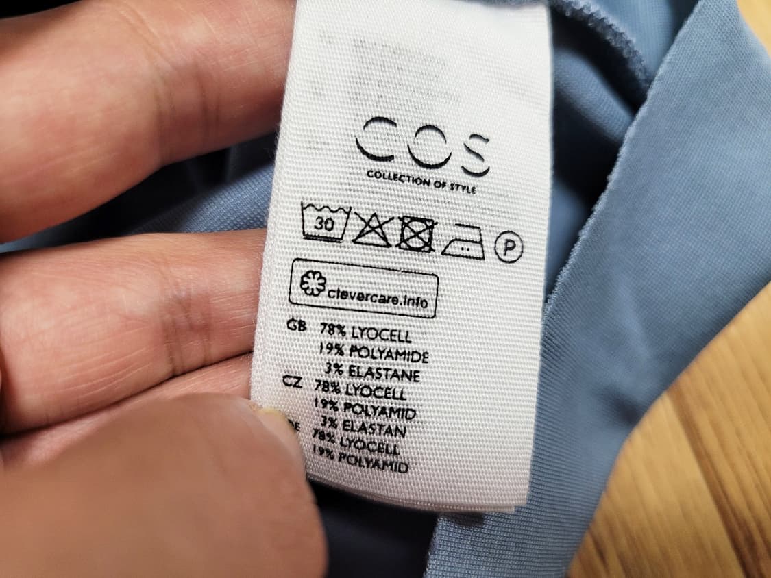 COS 폴디드 저지탑 44-55 새상품 상품이미지8