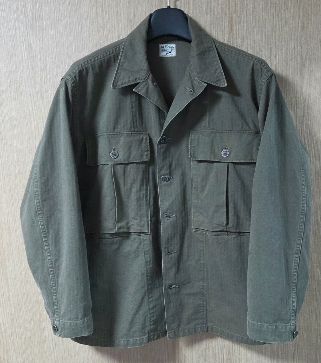 (착샷) 오어슬로우 m43 퍼티그 hbt 아미 자켓 상품이미지1