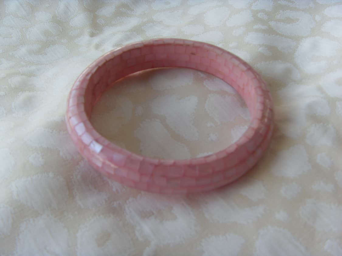 Mother of pearl bangle (pink) 상품이미지3
