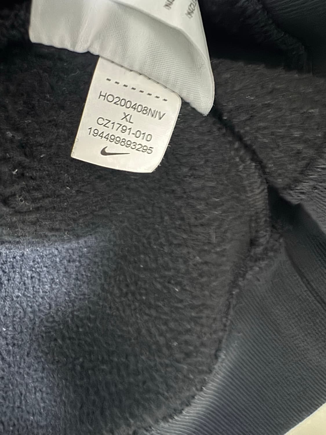 KITH x Nike 맨투맨 블랙 상품이미지5