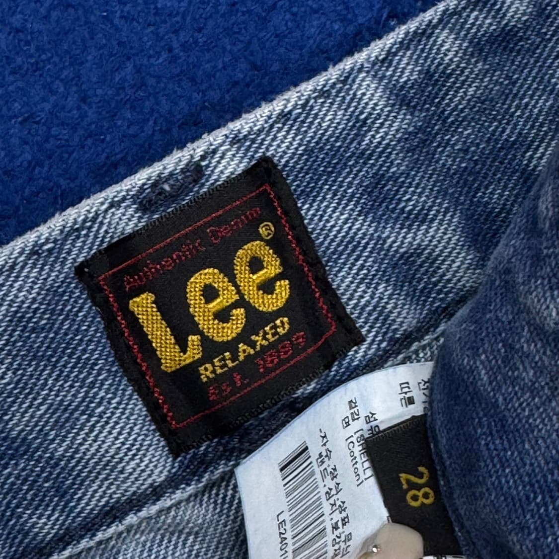 Lee 중청 데님팬츠 상품이미지3