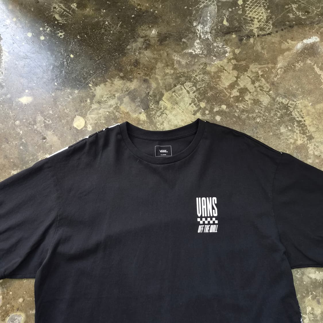 XL) VANS 반스 오버 사이즈 반팔티 반팔 티셔츠 상품이미지3