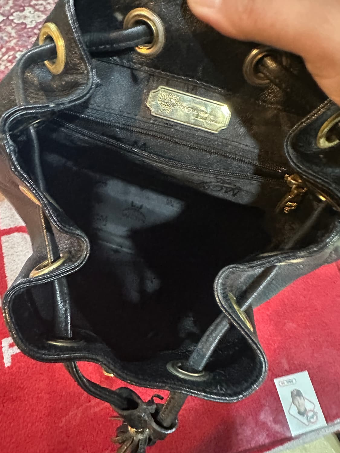 MCM 가죽백팩 상품이미지5