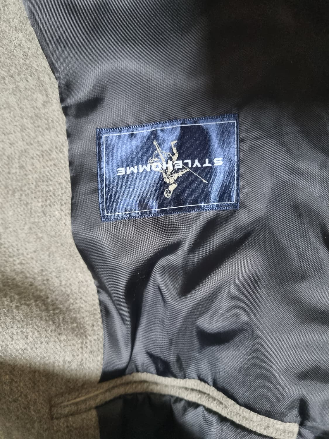 스타일옴므 코트 그레이 52사이즈 상품이미지3