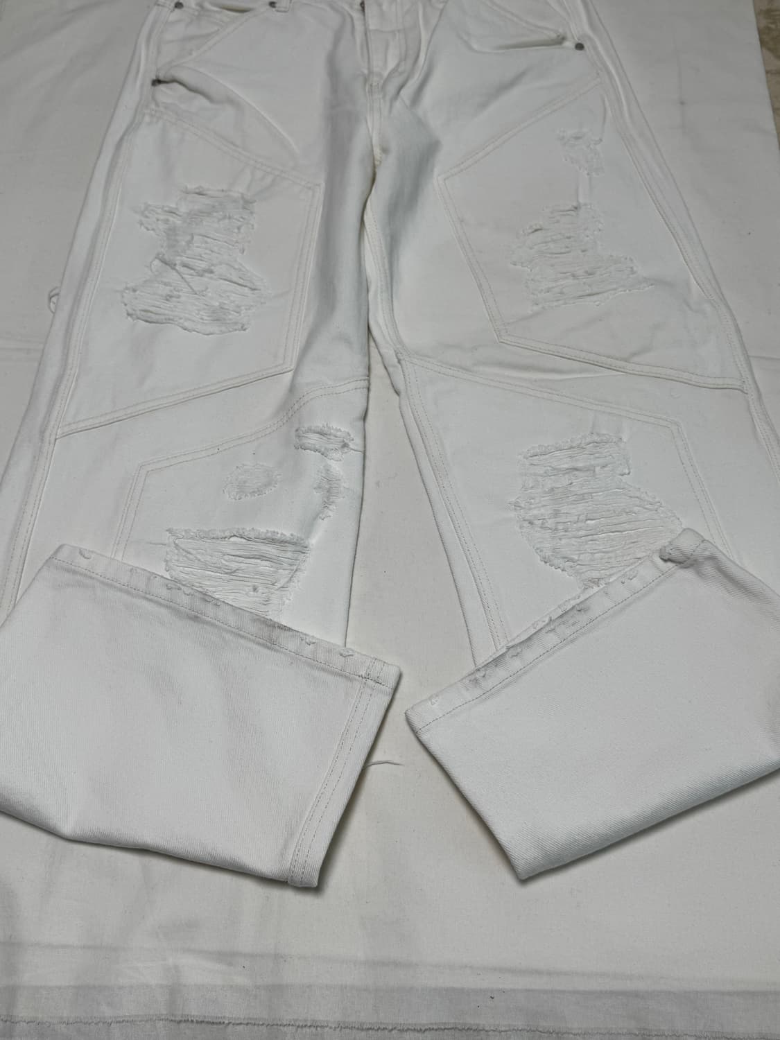 언지미크 / 디스트로이드 데님 팬츠 / S 상품이미지8