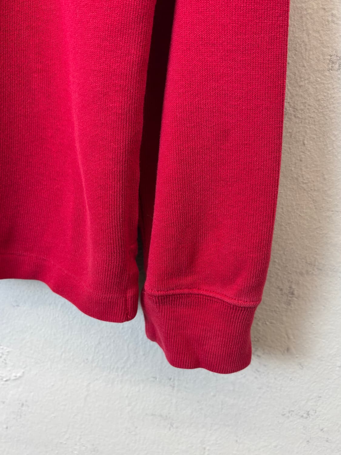 폴로랄프로렌 빈티지 코튼 니트 반집업 상품이미지3