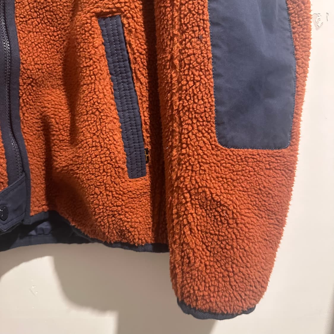 알파인더스트리 브라운 후리스 상품이미지3