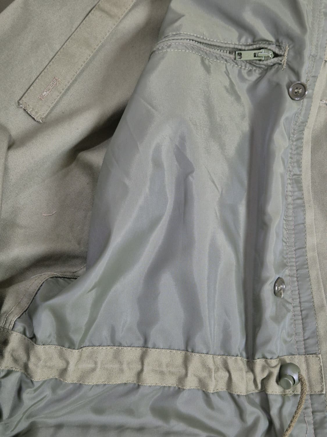 이탈리아군 구형 야전상의 전투복 상의 자켓 점퍼 (L) 상품이미지7