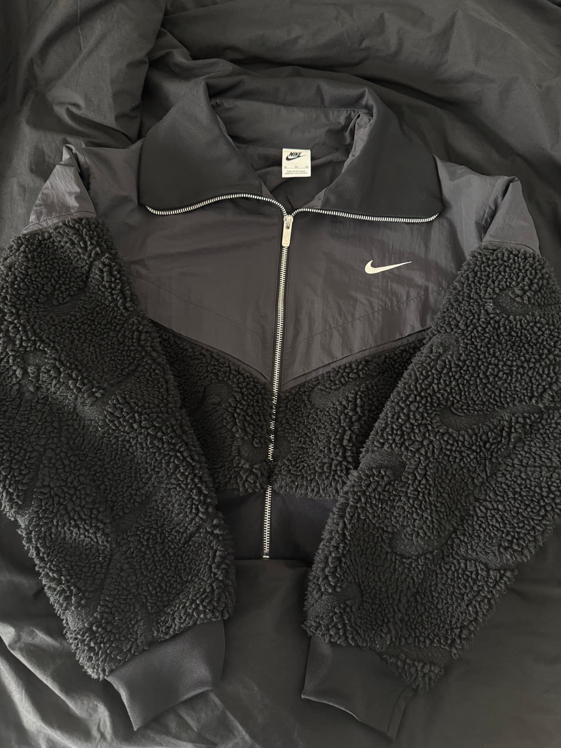 나이키 아이콘 클래쉬 플리스 자켓 블랙 상품이미지1