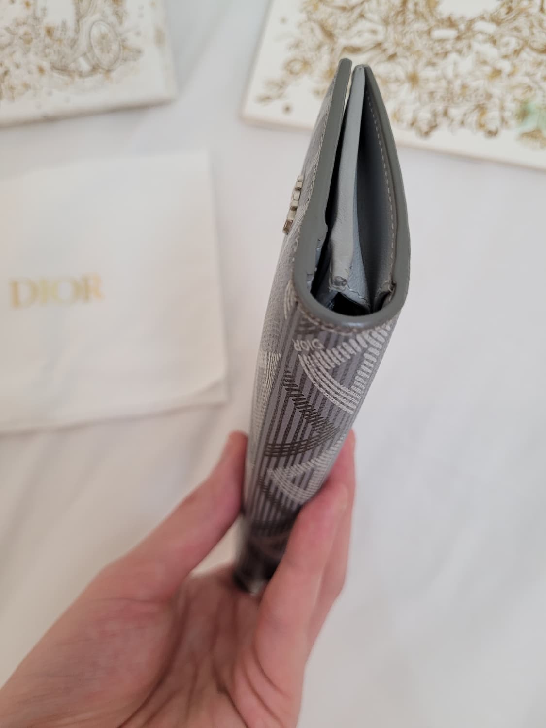 디올 다이아몬드 장지갑 상품이미지7