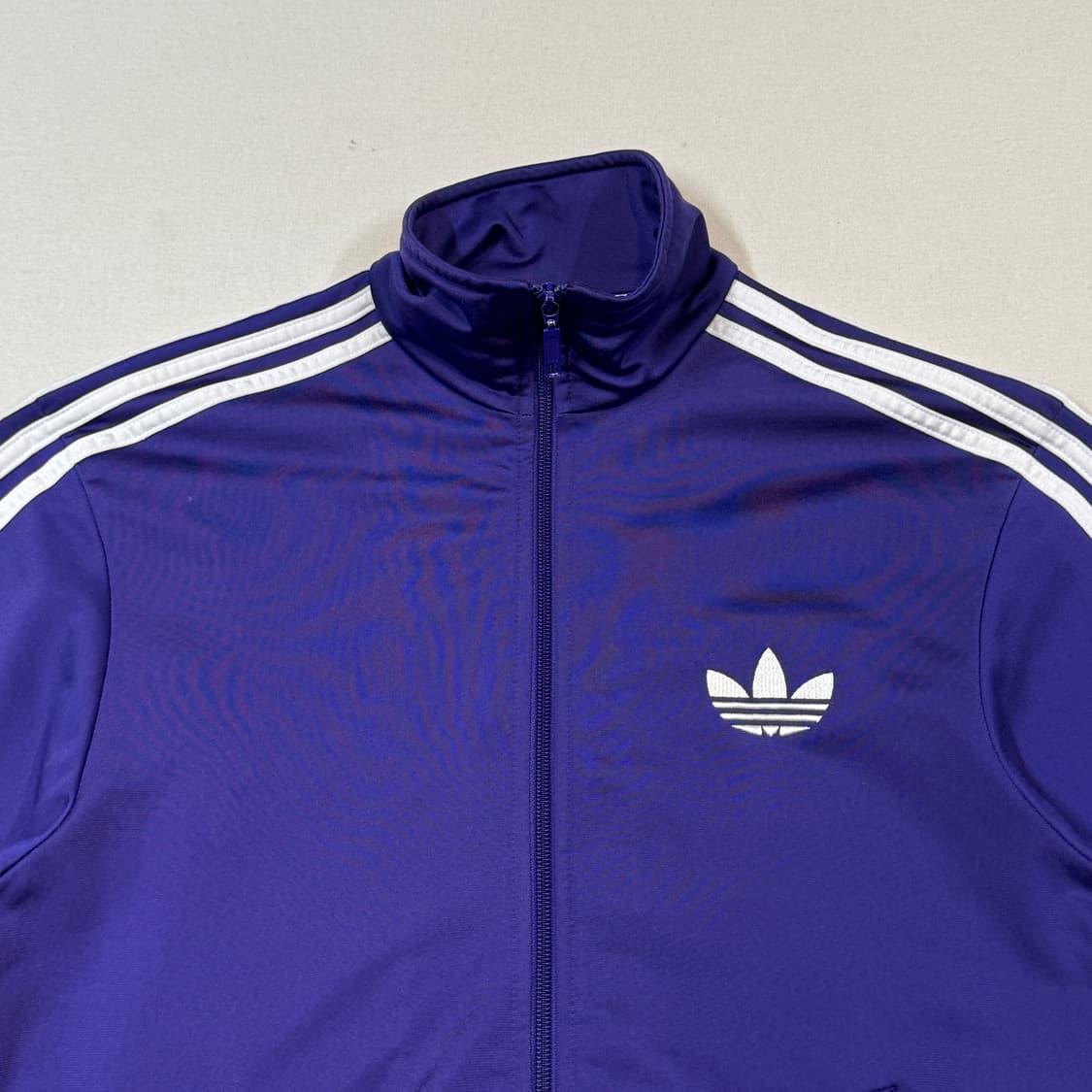 100) 아디다스 파이어버드 삼선 져지 트랙탑 집업 퍼플 A93 상품이미지3