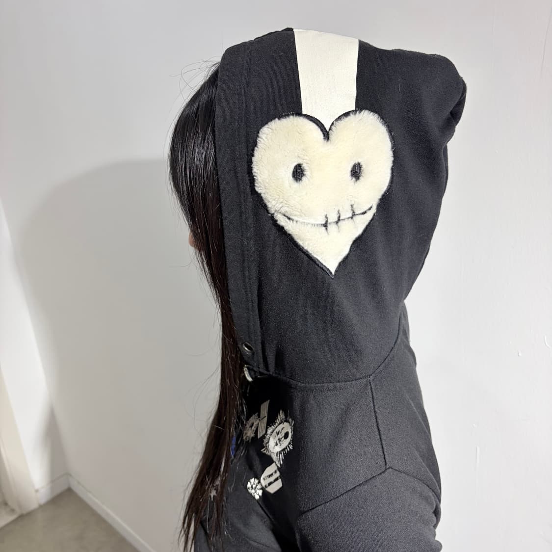 TRPP GIRL 스컬 레오파드 후드집업 상품이미지2