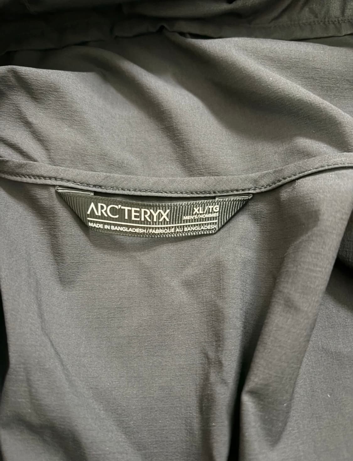 아크테릭스 스쿼미시 바람막이 블랙 XL 상품이미지3