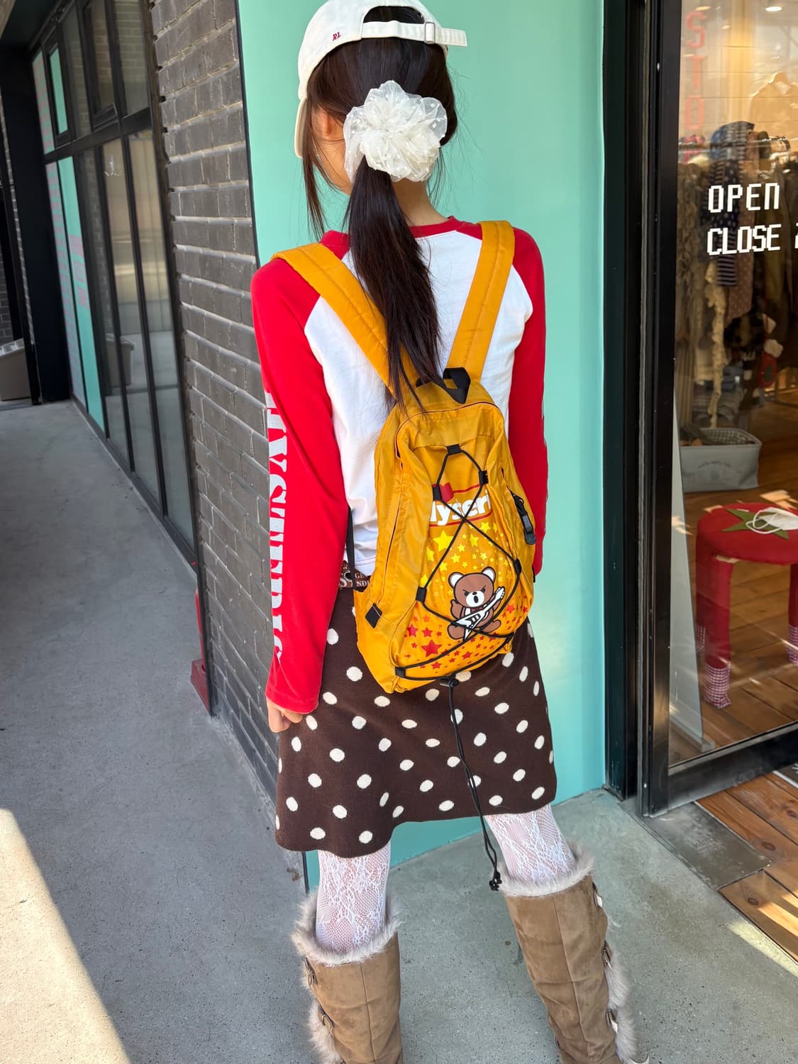 히스테릭글래머 퍽베어 백팩 상품이미지1