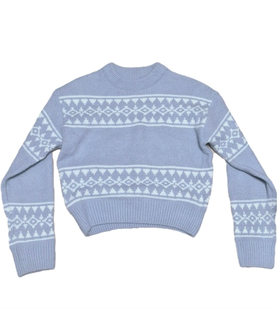 블루 크리스마스 니트 상품이미지1