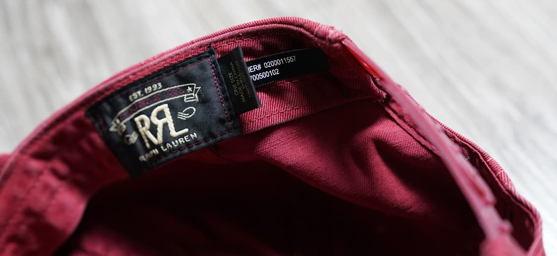 RRL 더블알엘 쉴드 방패 로고 볼캡 상품이미지4