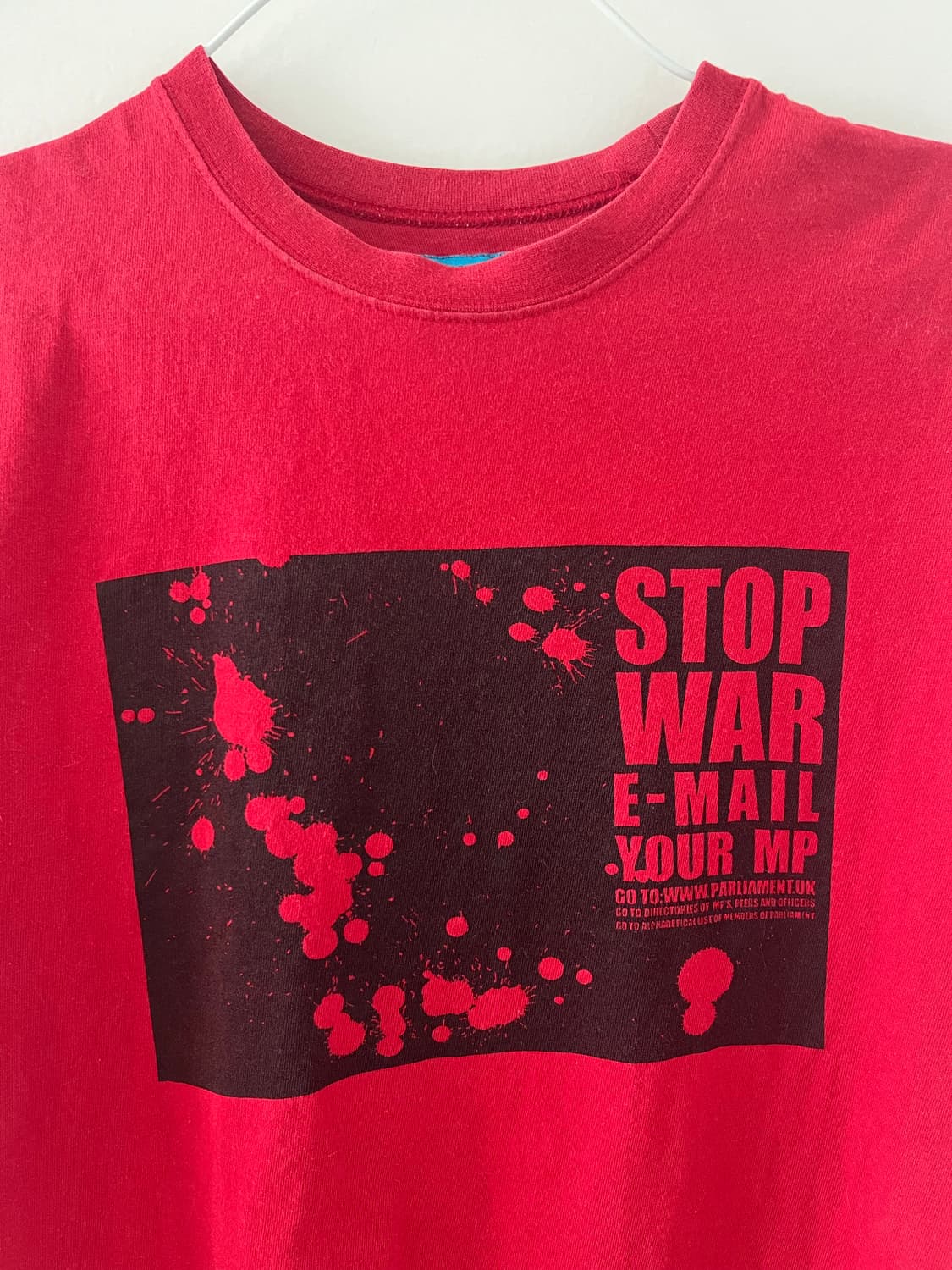 캐서린 햄넷 Katharine Hamnett STOP WAR 티셔츠 상품이미지3
