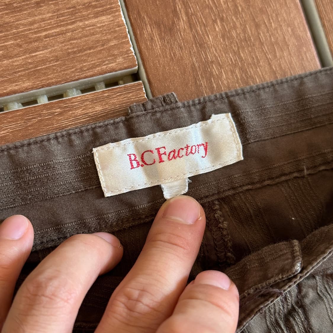 B.C Factory cotton fatigue pants 상품이미지5