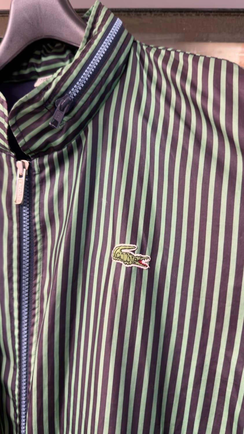 105) 라코스테 90's 스트라이프 점퍼 팝니다 상품이미지4