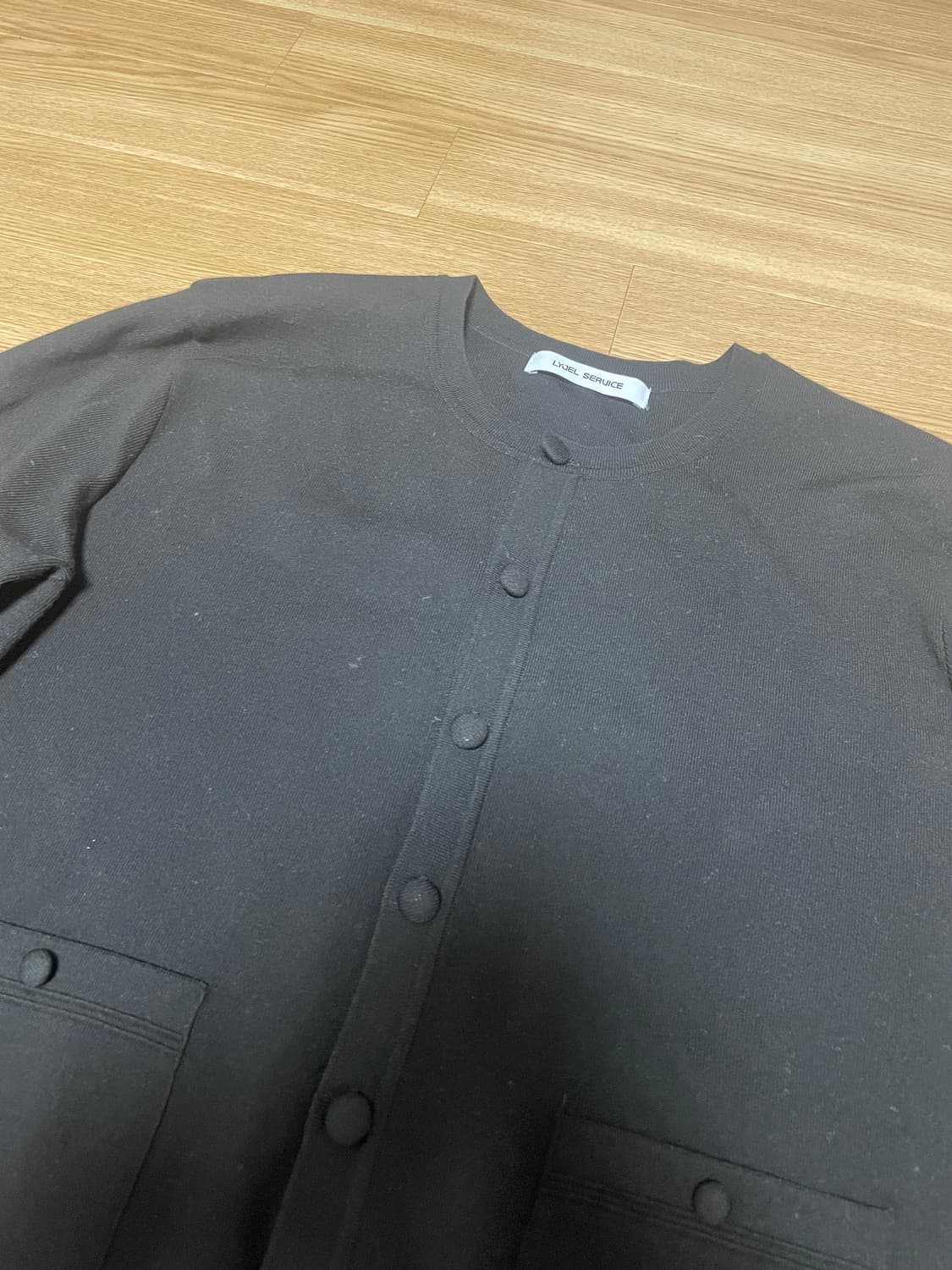 [os] lyjel service button-up pocket 가디건 상품이미지1