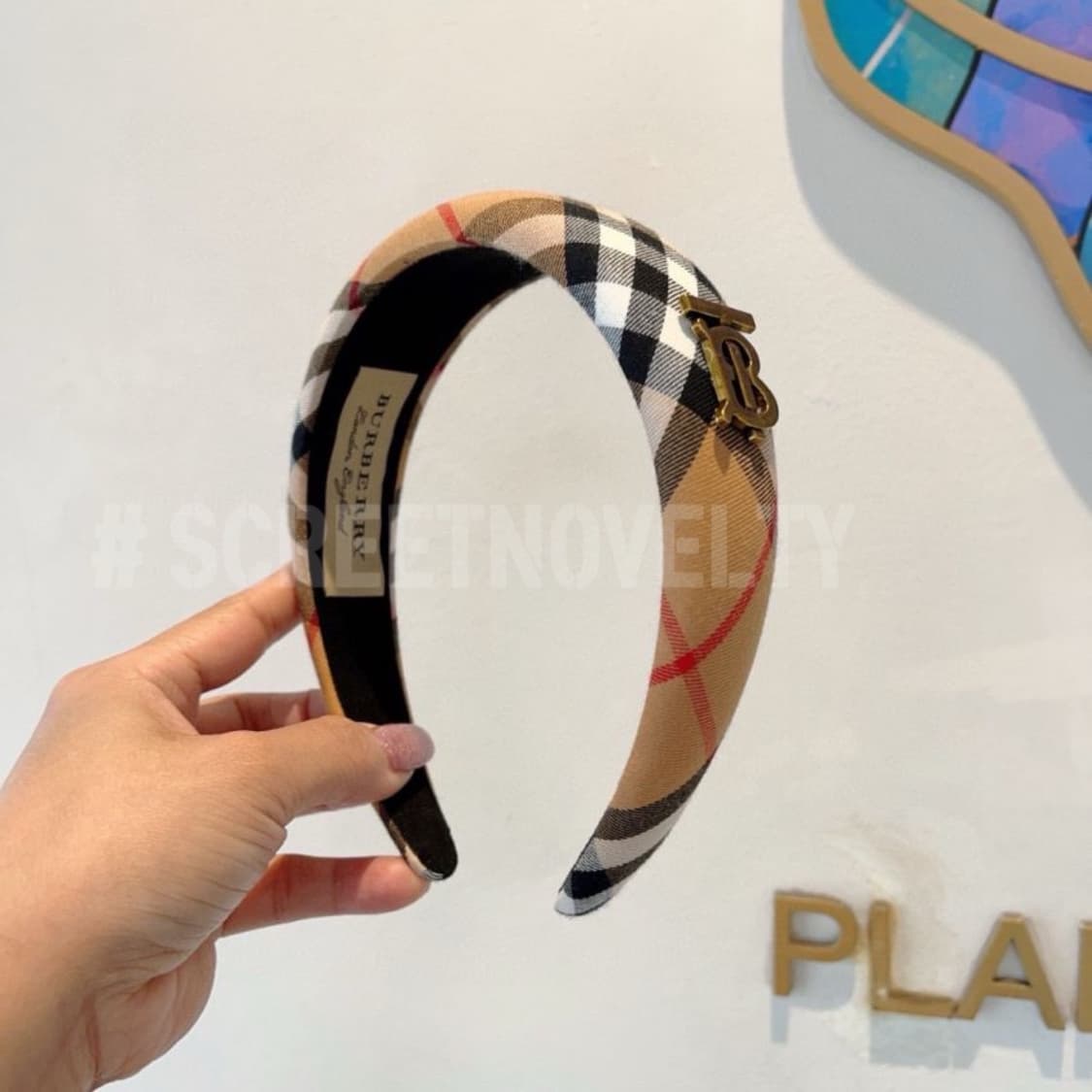 버버리 로고 헤어밴드 상품이미지6