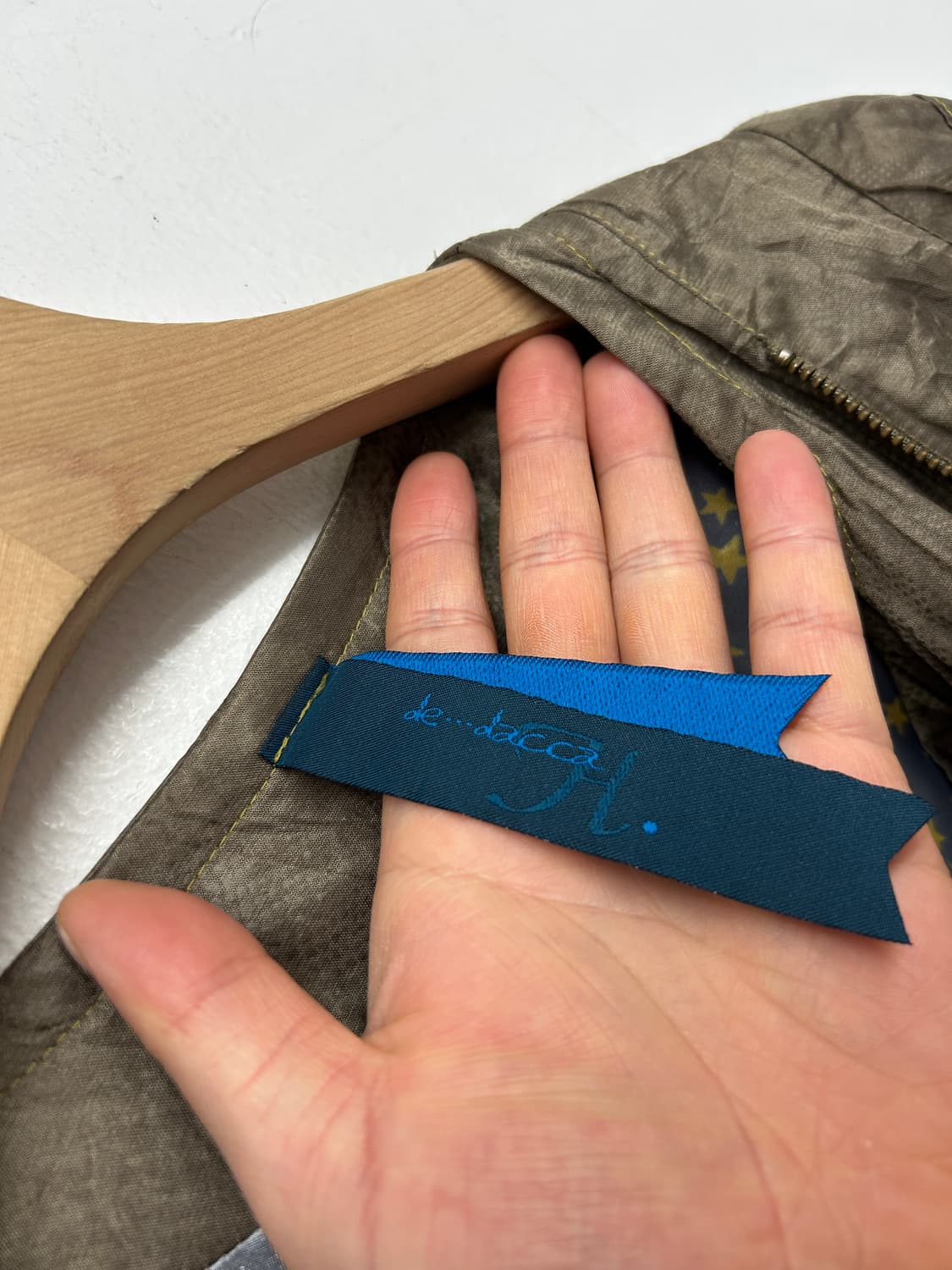 de...dacca 비대칭 라이더 자켓 상품이미지5