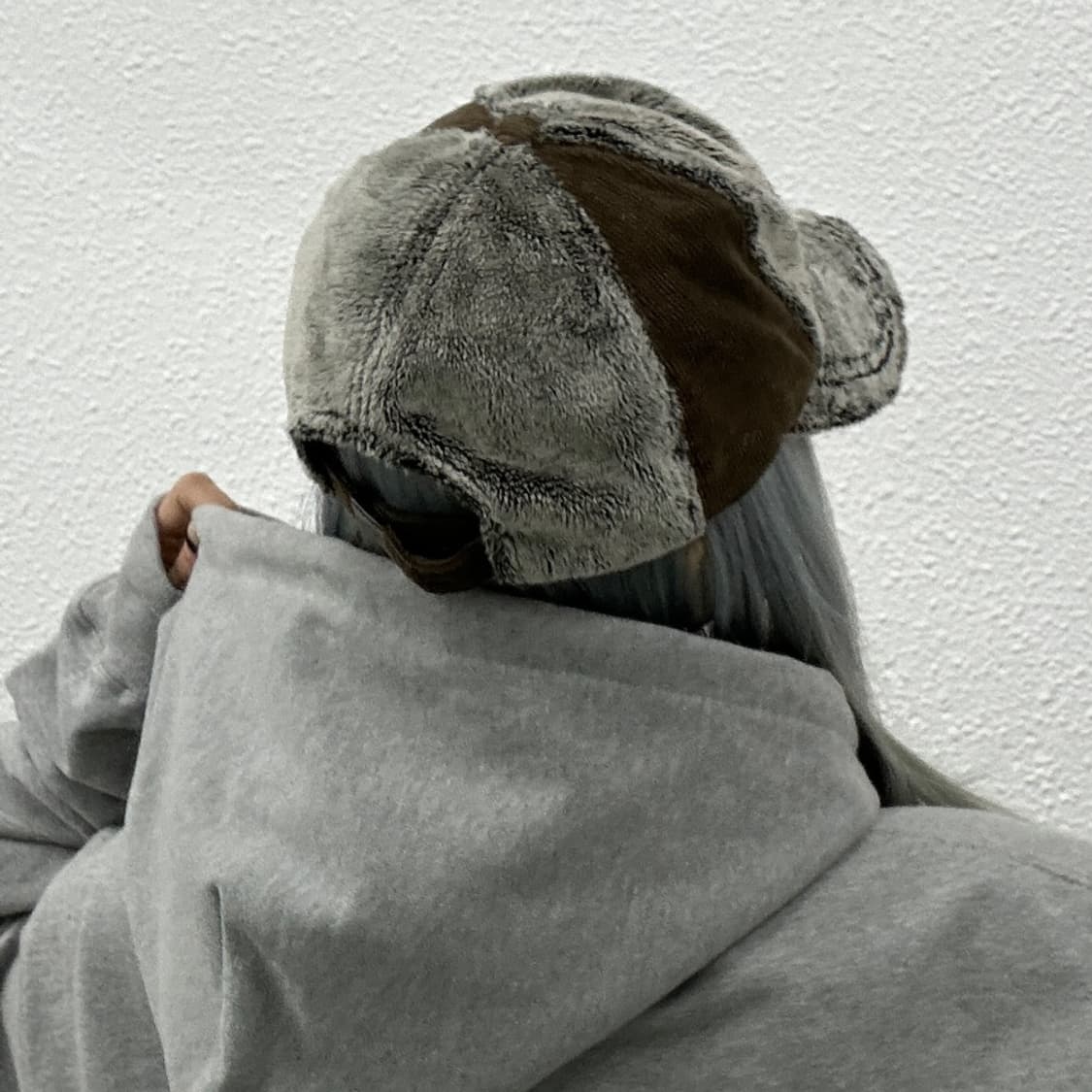 본더치 y2k 윈터 브라운 코듀로이 캡 상품이미지3