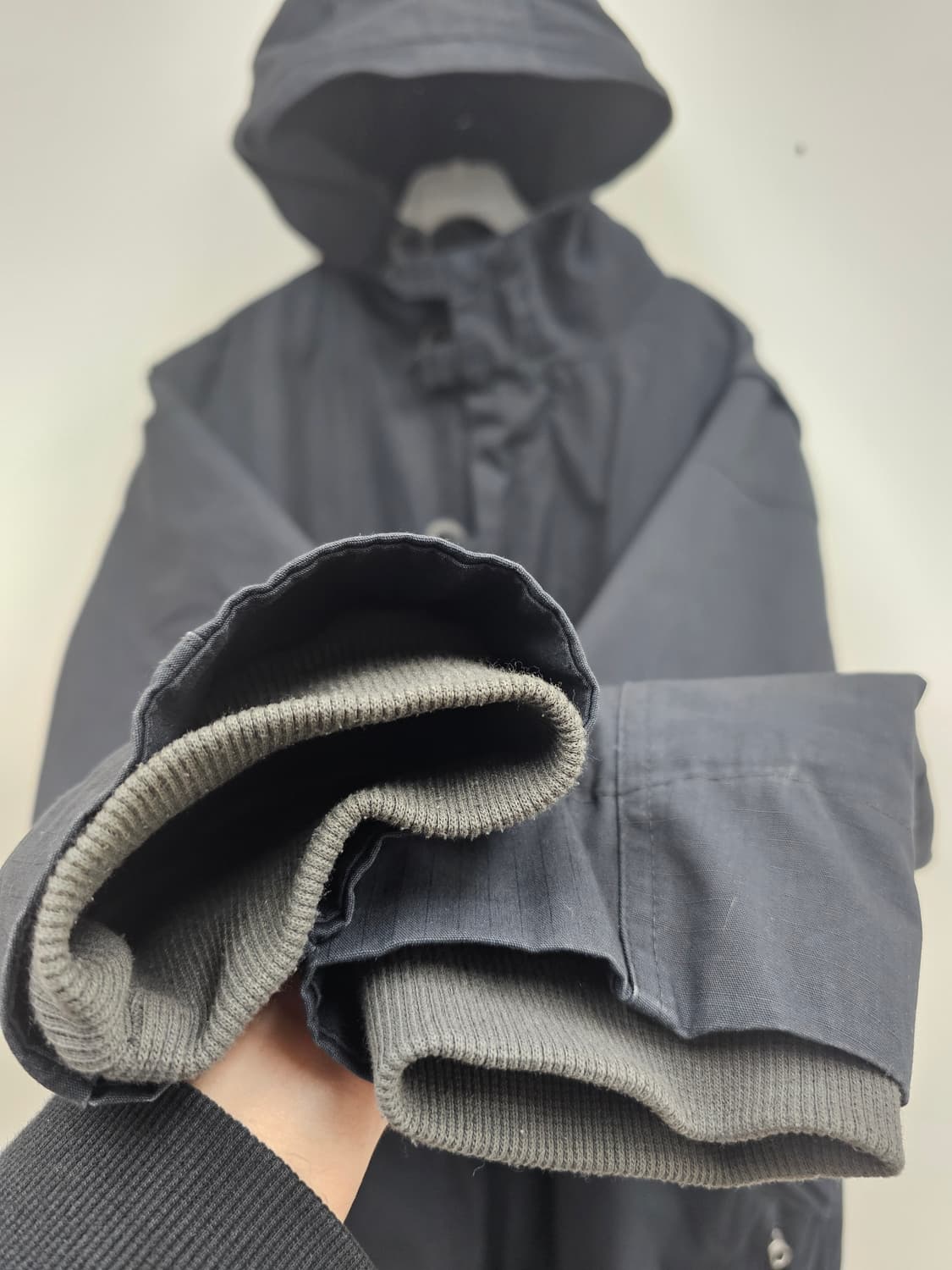 나이키 후드 코트 자켓 블랙 상품이미지6