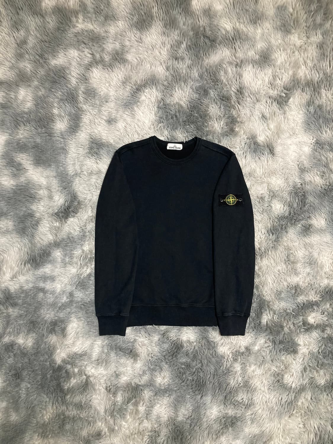 [L size] 스톤아일랜드 맨투맨 블랙  상품이미지1