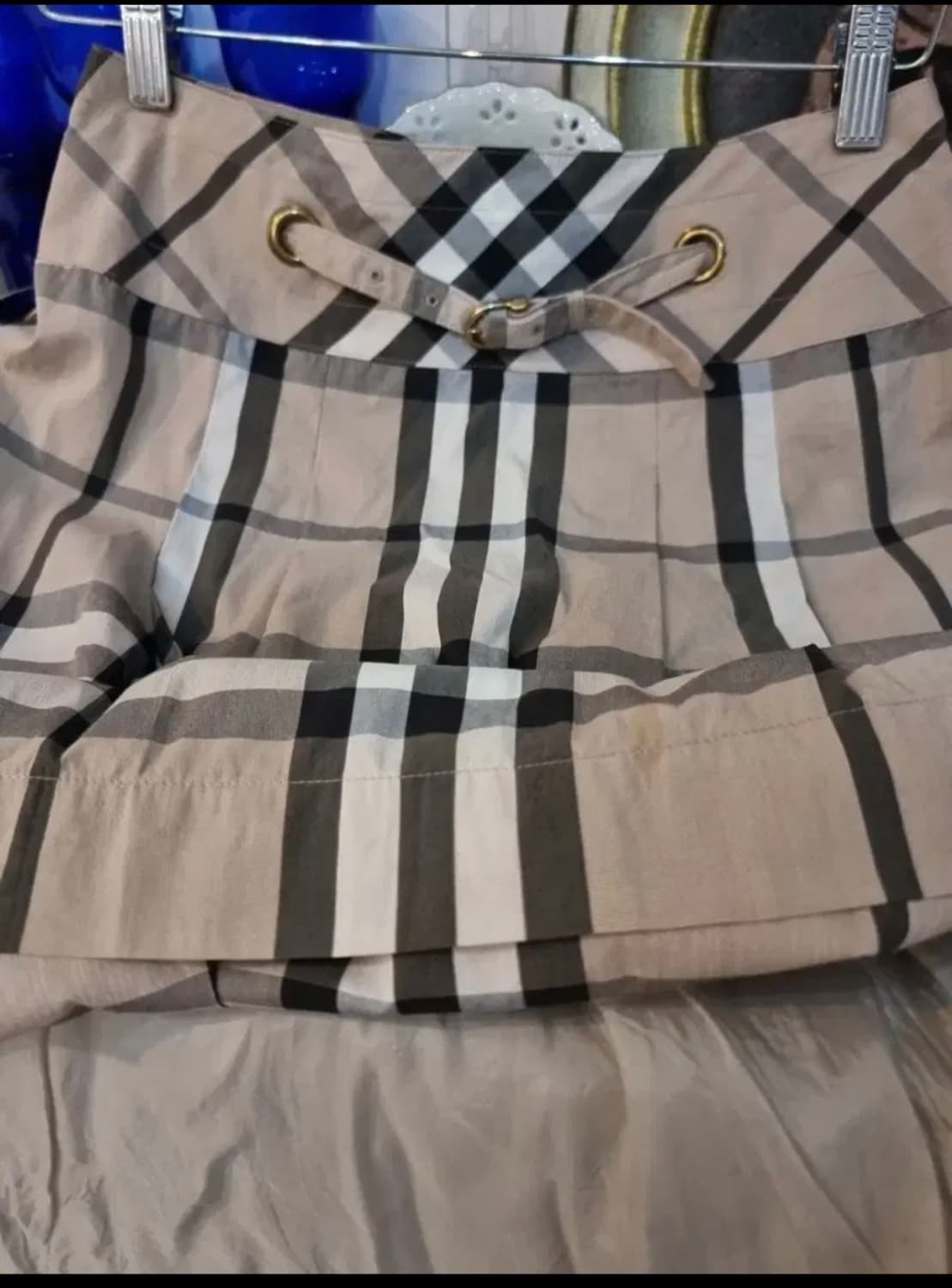 버버리 런던(BURBERRY LONDON) 체크 플리츠 스커트 상품이미지6