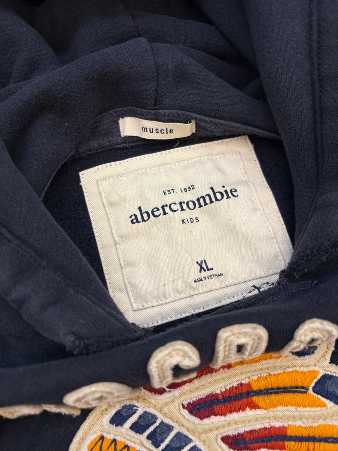 아베크롬비 인디언 로고 후드티 상품이미지5