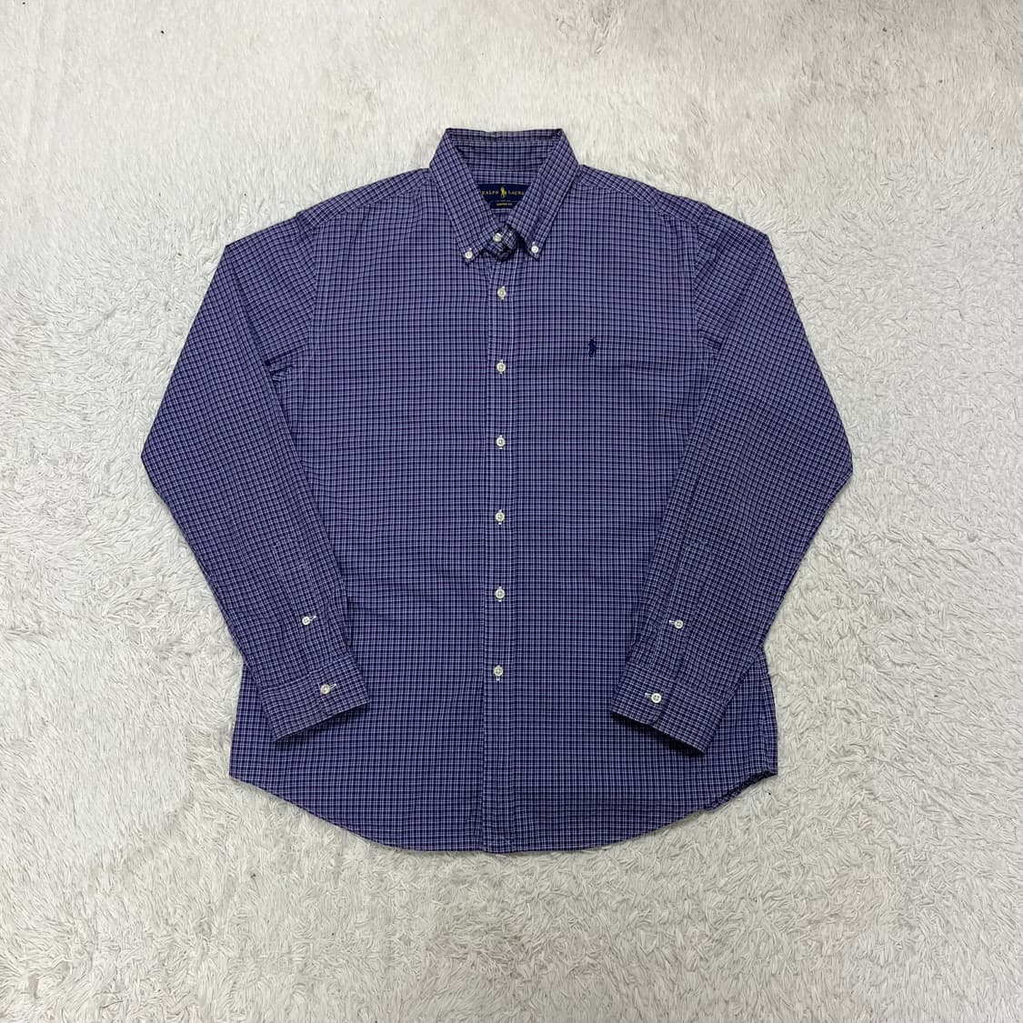 Polo Ralph Lauren purple check shirt 상품이미지4
