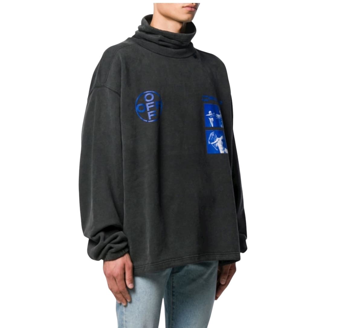 정품 오프화이트 19FW 스웻맨투맨 상품이미지2